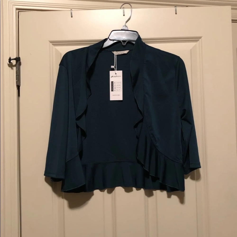 Teal Dressy Jacket